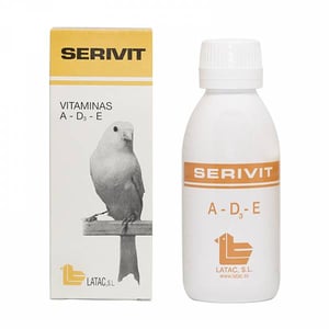 Latac Serivit 150 ml – Vitaminas A-D3-E para Aves | Fertilidad, Cría y Muda