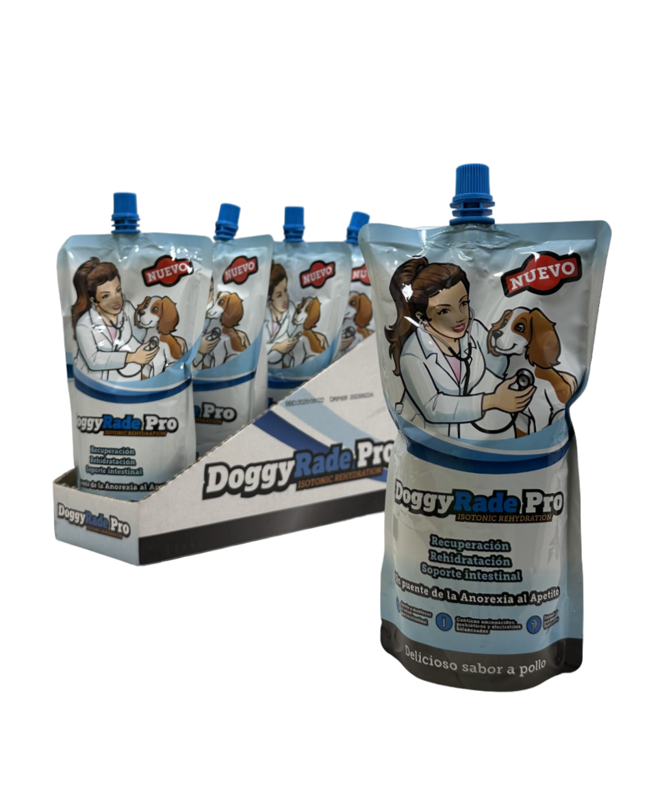 DoggyRadePro Suplemento Hidratante Avanzado para Perros 500 ml | Recuperación y Soporte Veterinario

