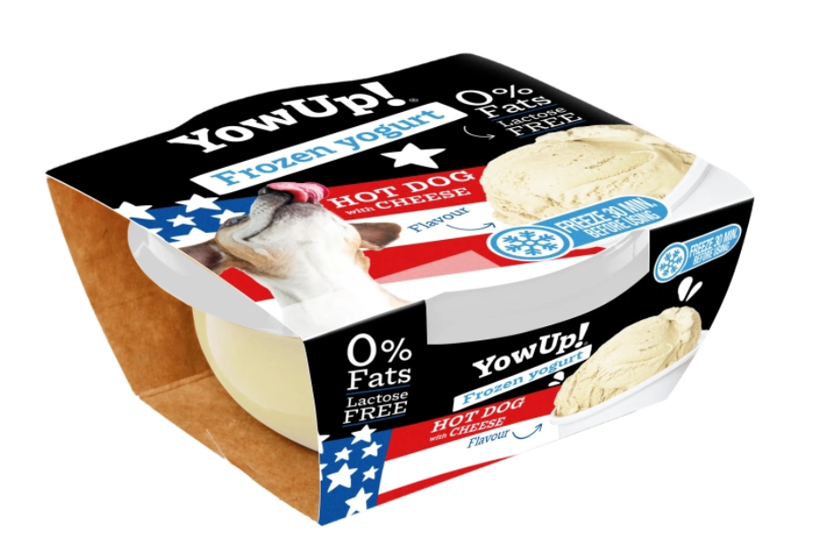 YOWUP ICE CREAM YOGURT HOT DOG 110g CAJA 12 UDS.