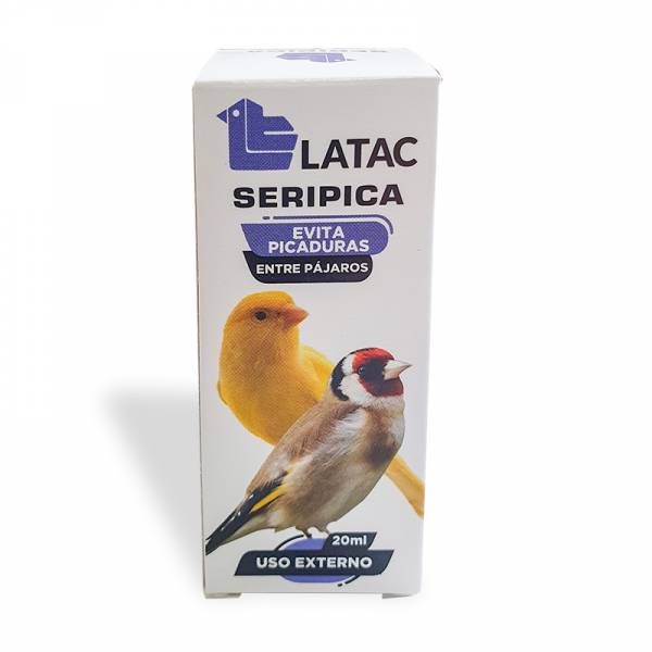 Latac Seripica 20 ml | Tratamiento contra el picaje en aves ornamentales

