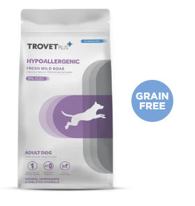 Trovet Plus Perro Adulto Pienso Hipoalergénico Jabalí 10 kg