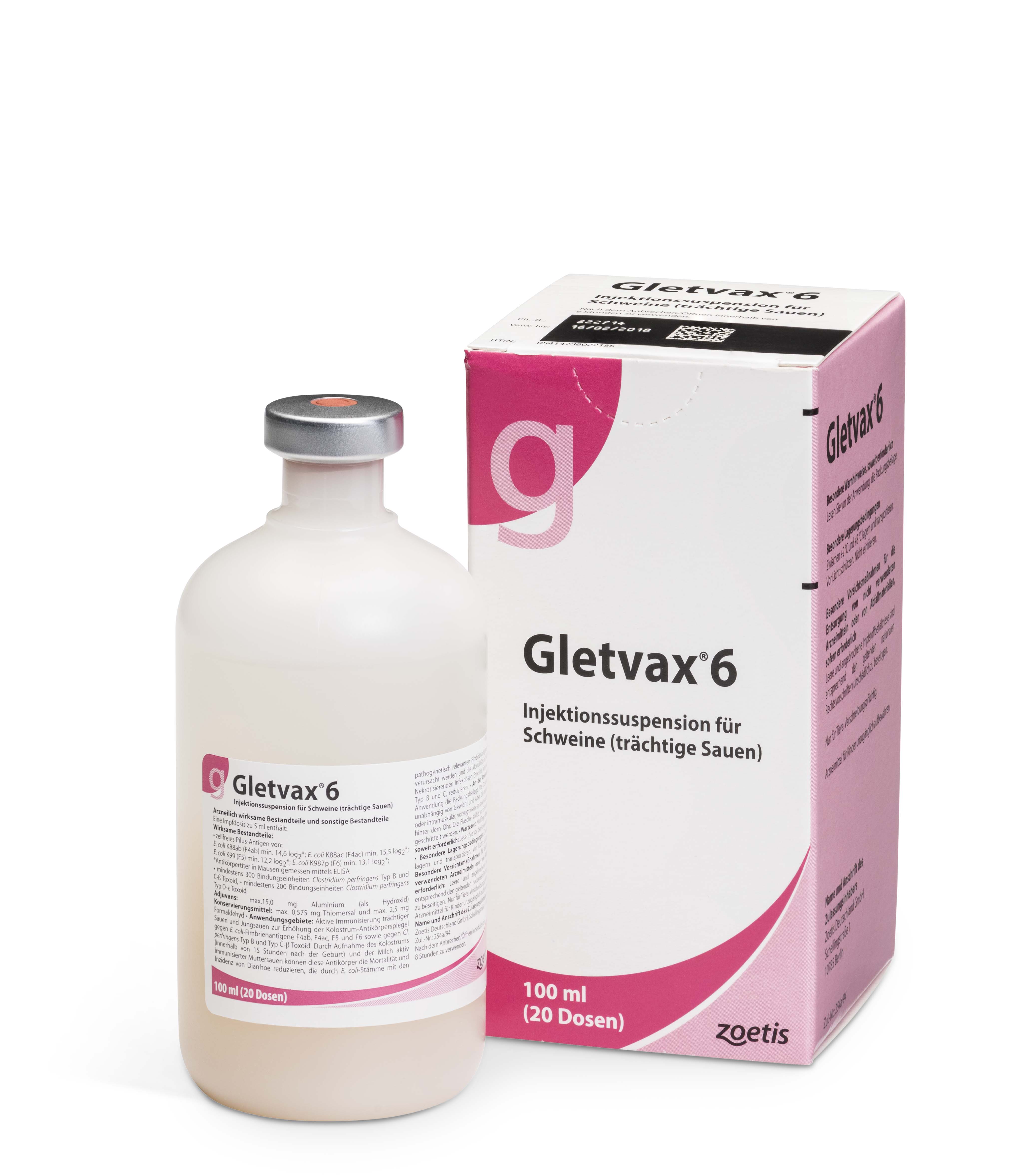 GLETVAX 6 100 ML (20 DS)