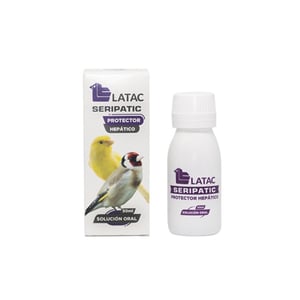 LATAC SERIPATIC 50 ml – Protector Hepático y Estimulante Inmunitario para Aves Ornamentales