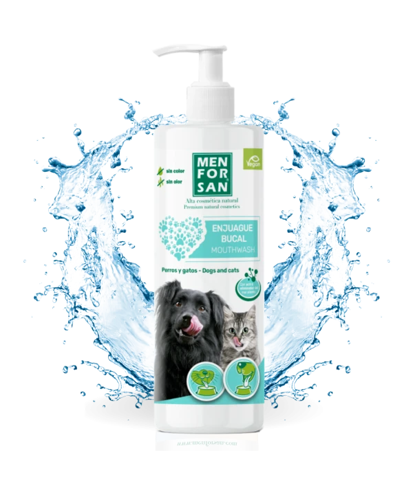 MENFORSAN ENJUAGUE BUCAL ANTISARRO PERROS Y GATOS 500 ml