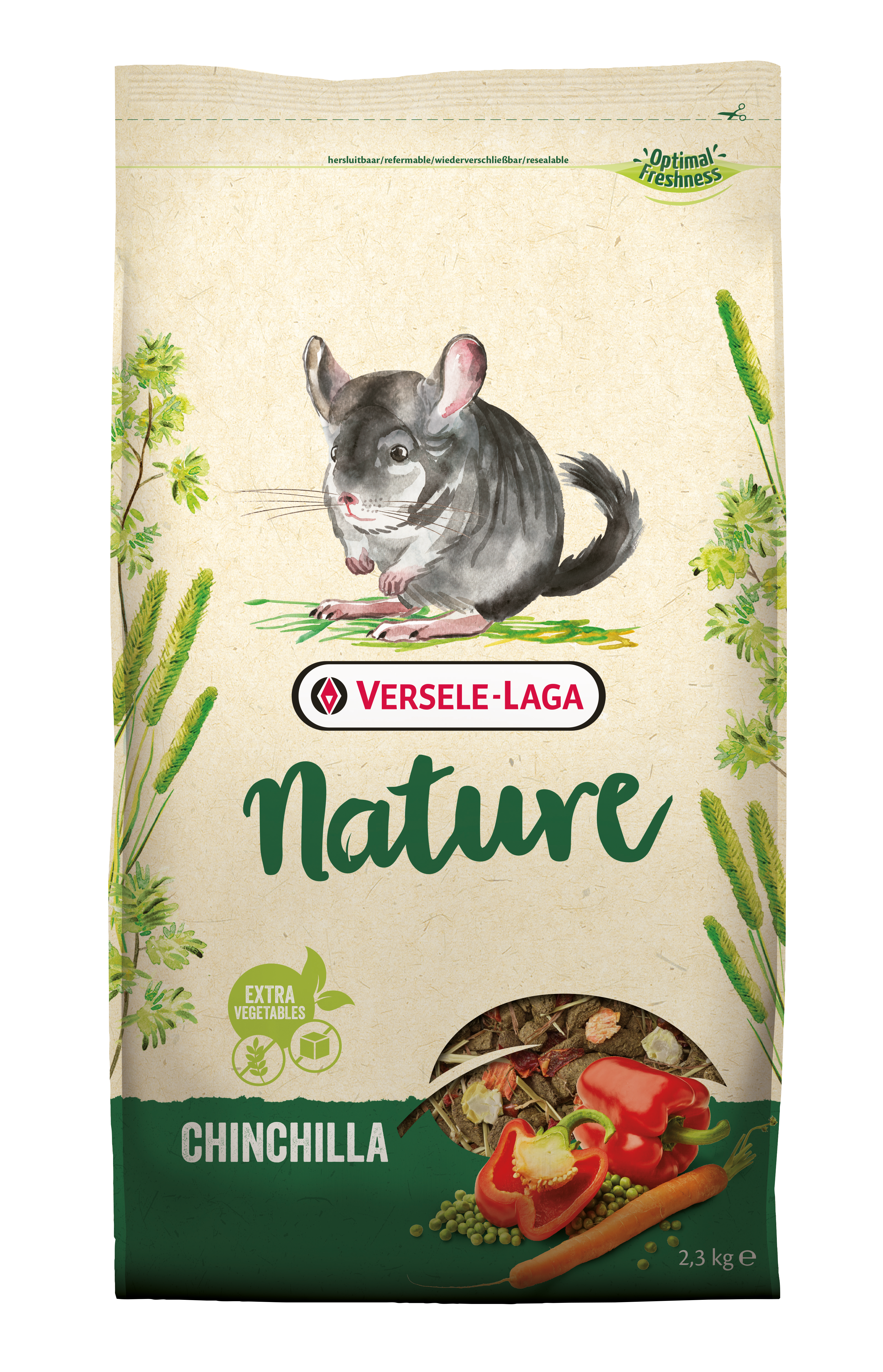 Nature Chinchilla Comida Para Chinchillas 2,3 Kg