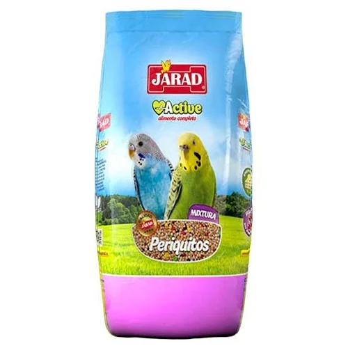 Jarad Active Mixtura Periquitos 1 kg – Alimento Completo de Semillas Premium para Periquitos Saludables