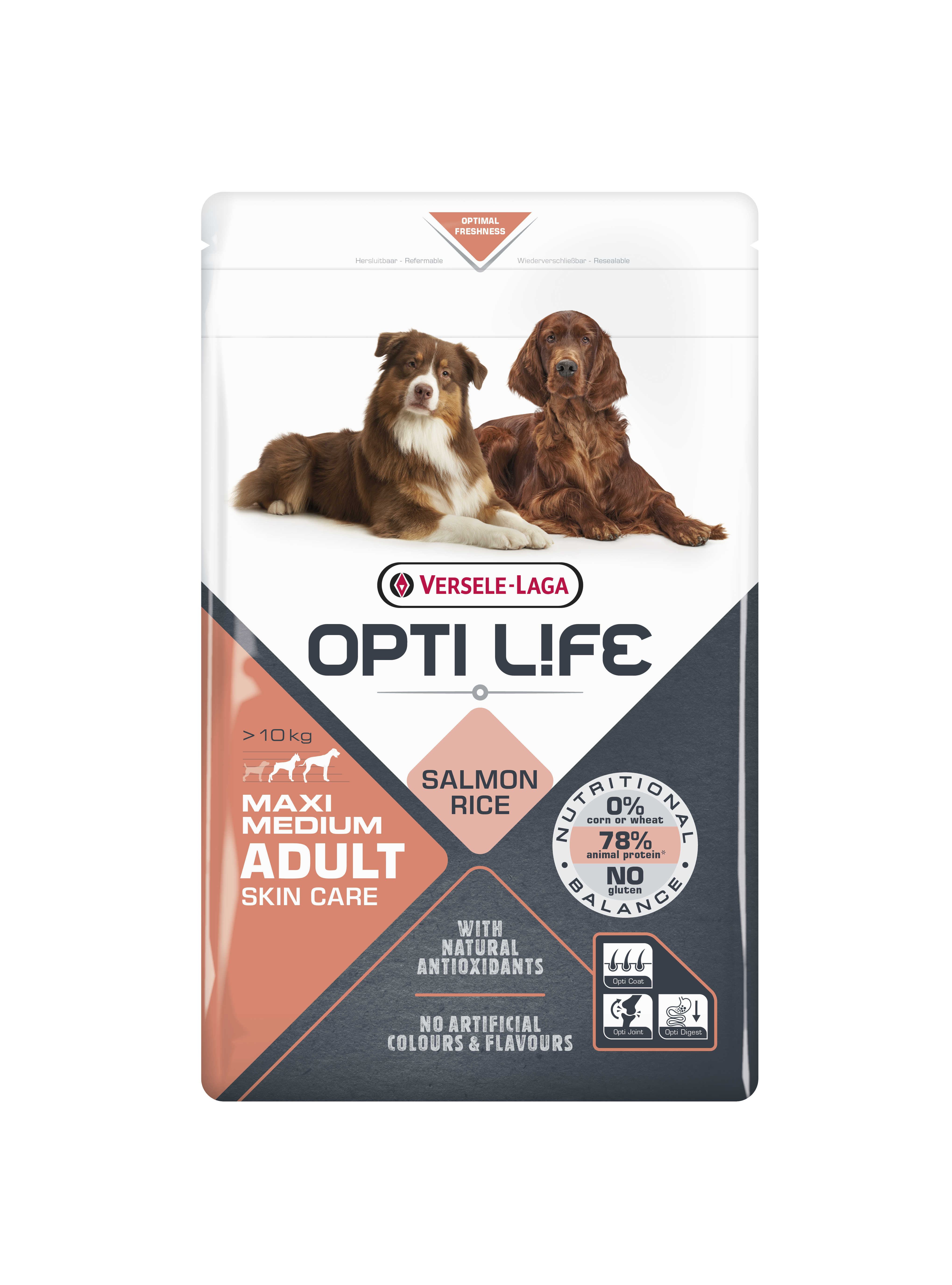 OPTI LIFE ADULT SKIN CARE MEDIUM & MAXI 1 KG