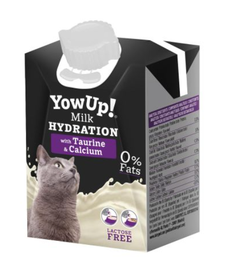 YowUp Milk Cat 200 ml – Caja con 12 Unidades | Leche Nutritiva para Gatos