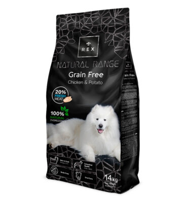 Rex Natural Range Sin Granos Pollo y Patata 14 kg

