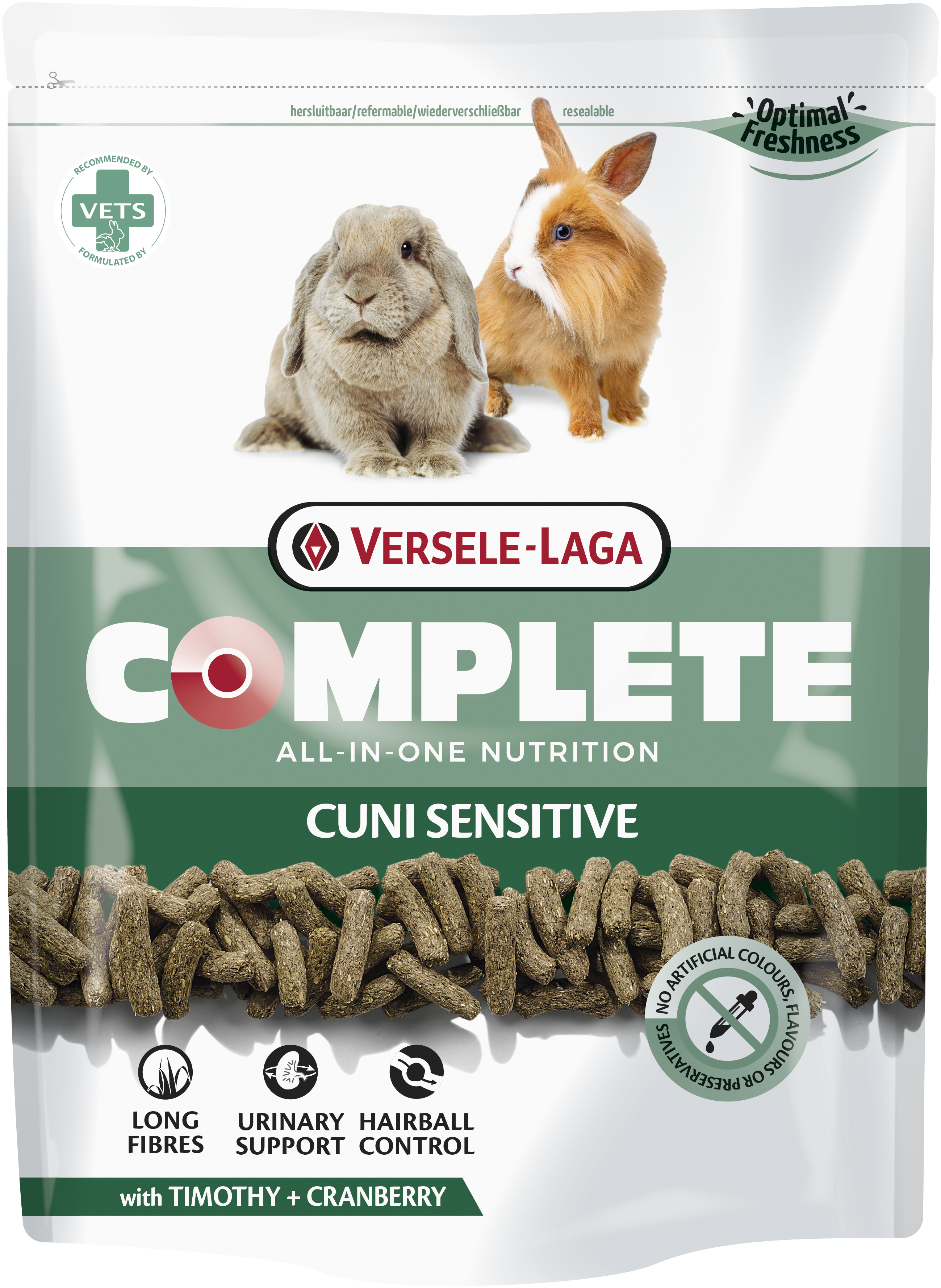 Complet Cuni Sensitive Pienso Para Conejos Sensibles 500 Gr