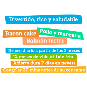 Yowup! Yogur Helado Sabor Bacon Cake Para Perros Y Gatos 12X110 Gr