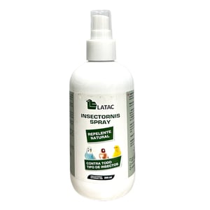 LATAC Insectornis Spray 250 ml – Repelente Natural para Aves contra Ácaros e Insectos