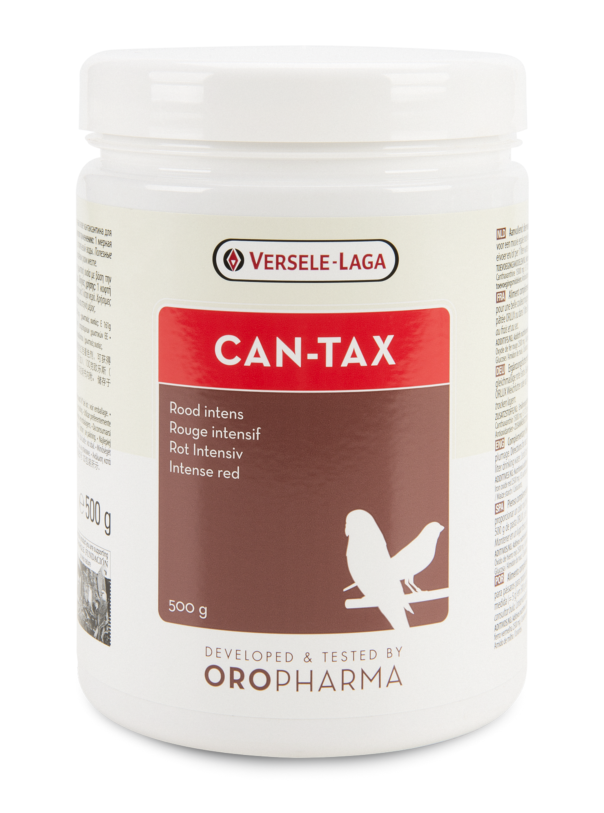 Versele Laga Can-Tax Colorante Rojo Para Canarios 500 Gr