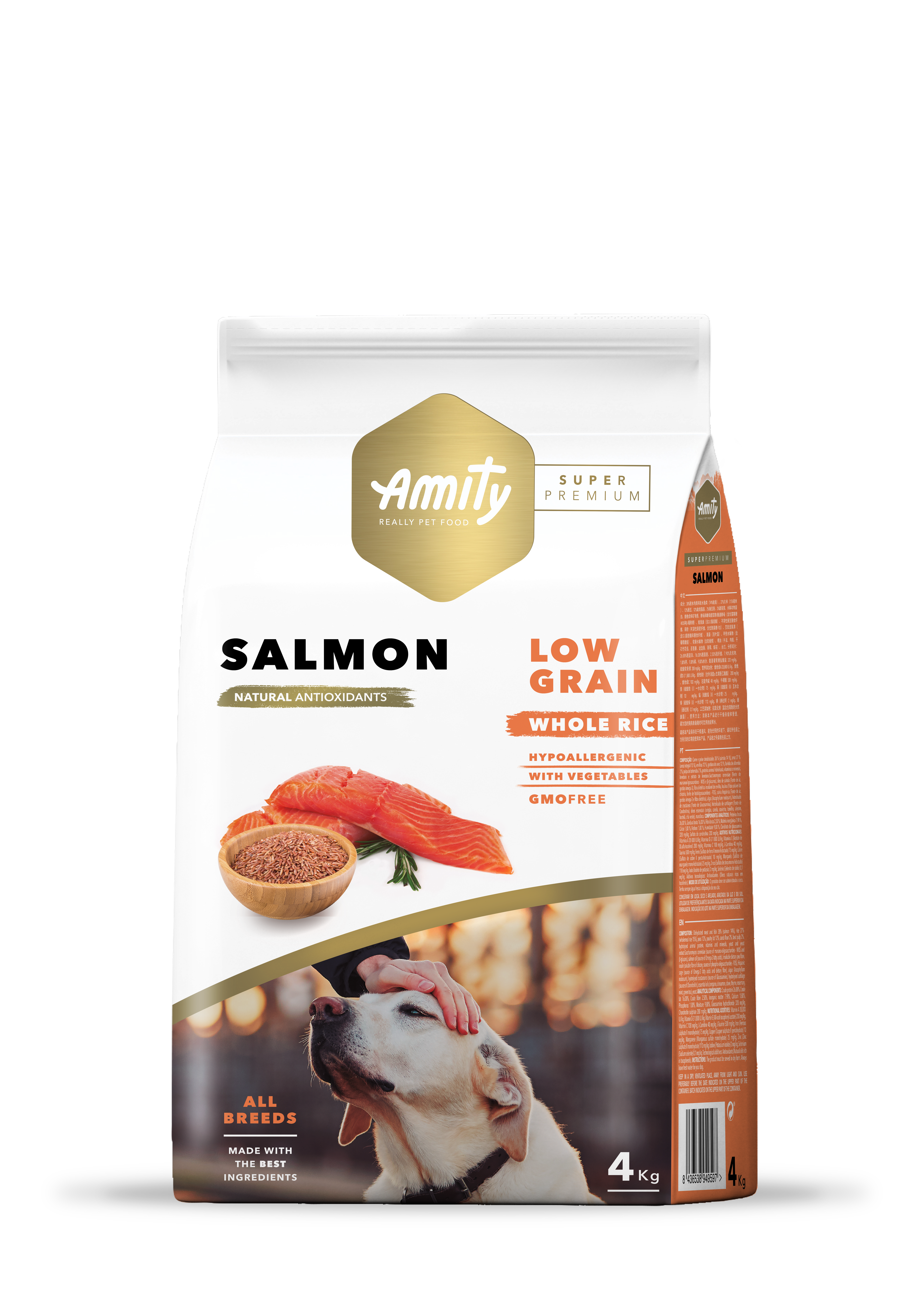 AMITY SUPER PREMIUM SALMON ADULTOS 4 KGS