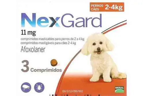 NEXGARD 3COMP 11MG (2-4 KG)