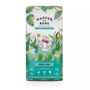 Harper & Bone Adult Mini Flavours Farm – Pienso Natural para Perros Pequeños con Pato, Pollo y Pavo (10 KG)