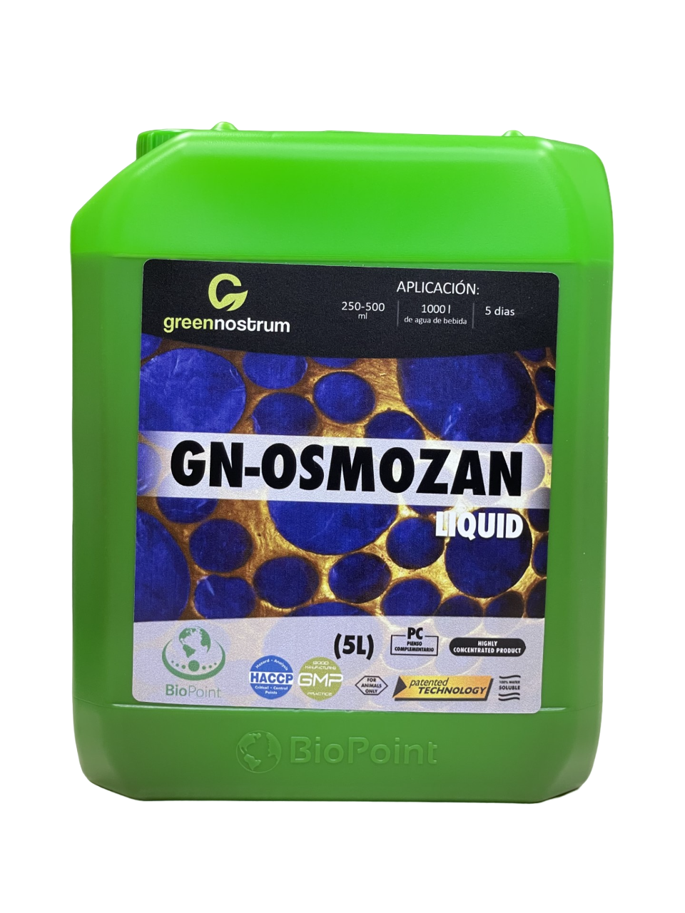 GN-OSMOZAN LIQUID restablece el equilibrio del organismo 5 L