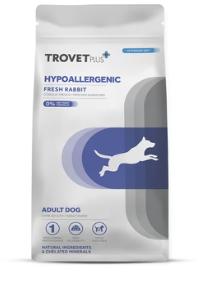 Trovet Plus Perro Adulto Pienso Hipoalergénico Conejo 3 kg