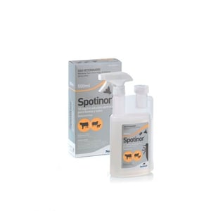 SPOTINOR 10 mg/ml SOLUCION SPOT-ON BOVINO-OVINO 500 ML