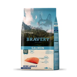 BRAVERY SALMON MINI ADULT SMALL BREEDS 2 KG