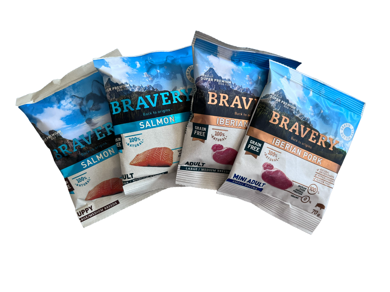 MUESTRA BRAVERY LAMB MINI ADULT SMALL BREEDS 70 Gr