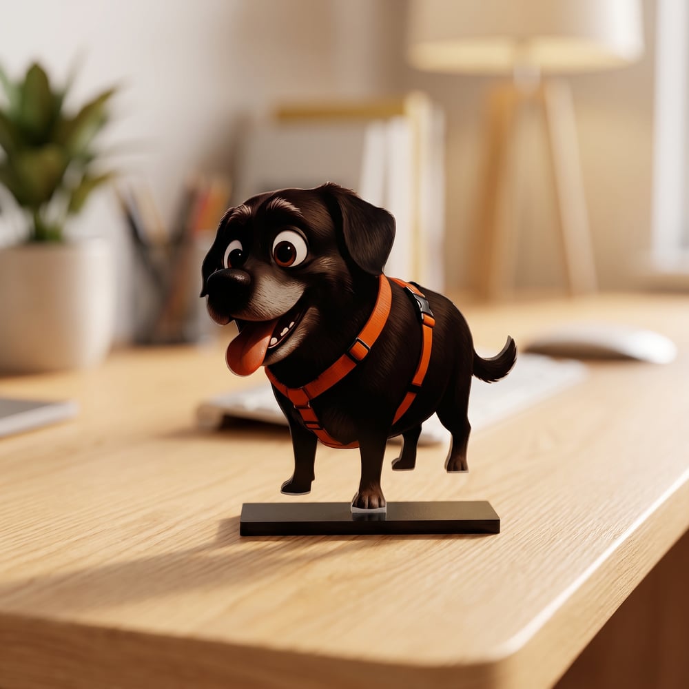 TWINPET® | Figura 2D Cartoon de Mascota