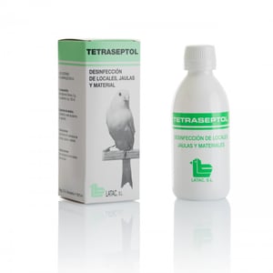 LATAC TETRASEPTOL 250 ml - Desinfectante y Antiséptico Veterinario para Mascotas