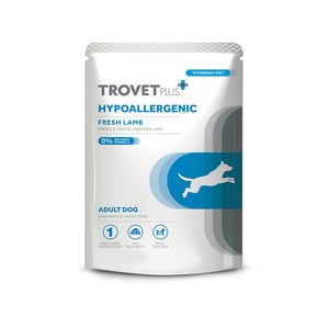 TROVET PLUS POUCH DOG HYPOALLERGENIC LAMB 300 GR