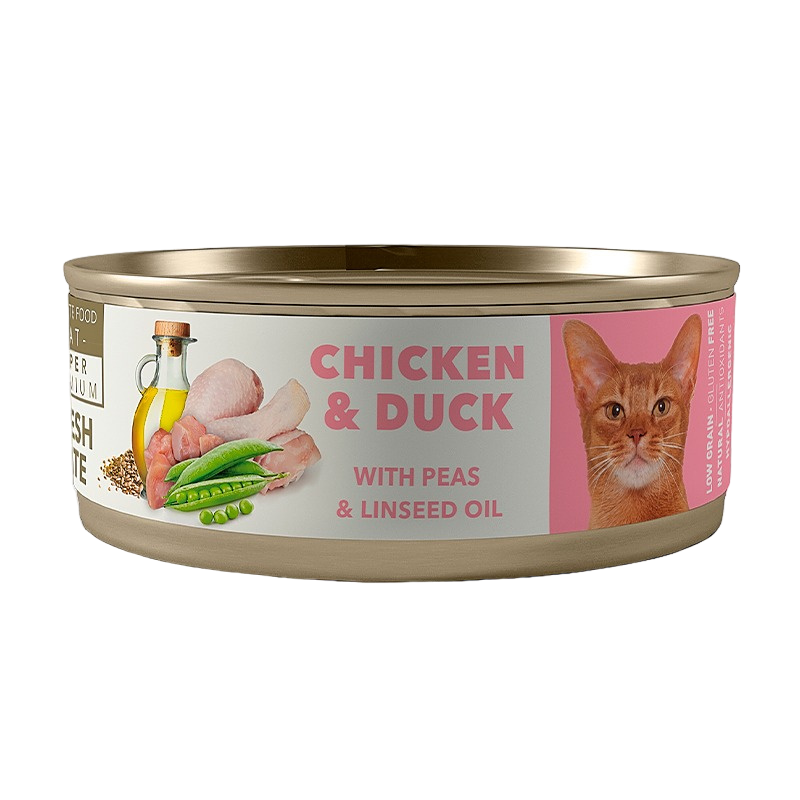 LATA AMITY CAT CHICKEN & DUCK 80 GR