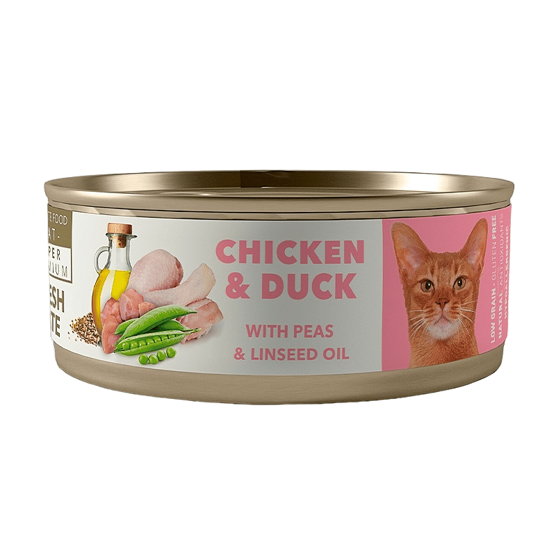 LATA AMITY CAT CHICKEN & DUCK 80 GR