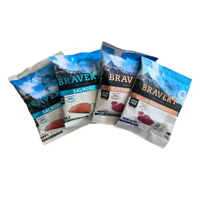 MUESTRA BRAVERY SALMON MINI ADULT SMALL BREEDS  70 Gr