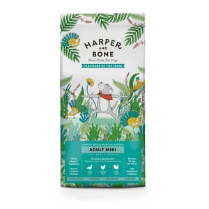 Harper & Bone Adult Mini Flavours Farm – Pienso Natural para Perros Pequeños con Pato, Pollo y Pavo (2 KG)