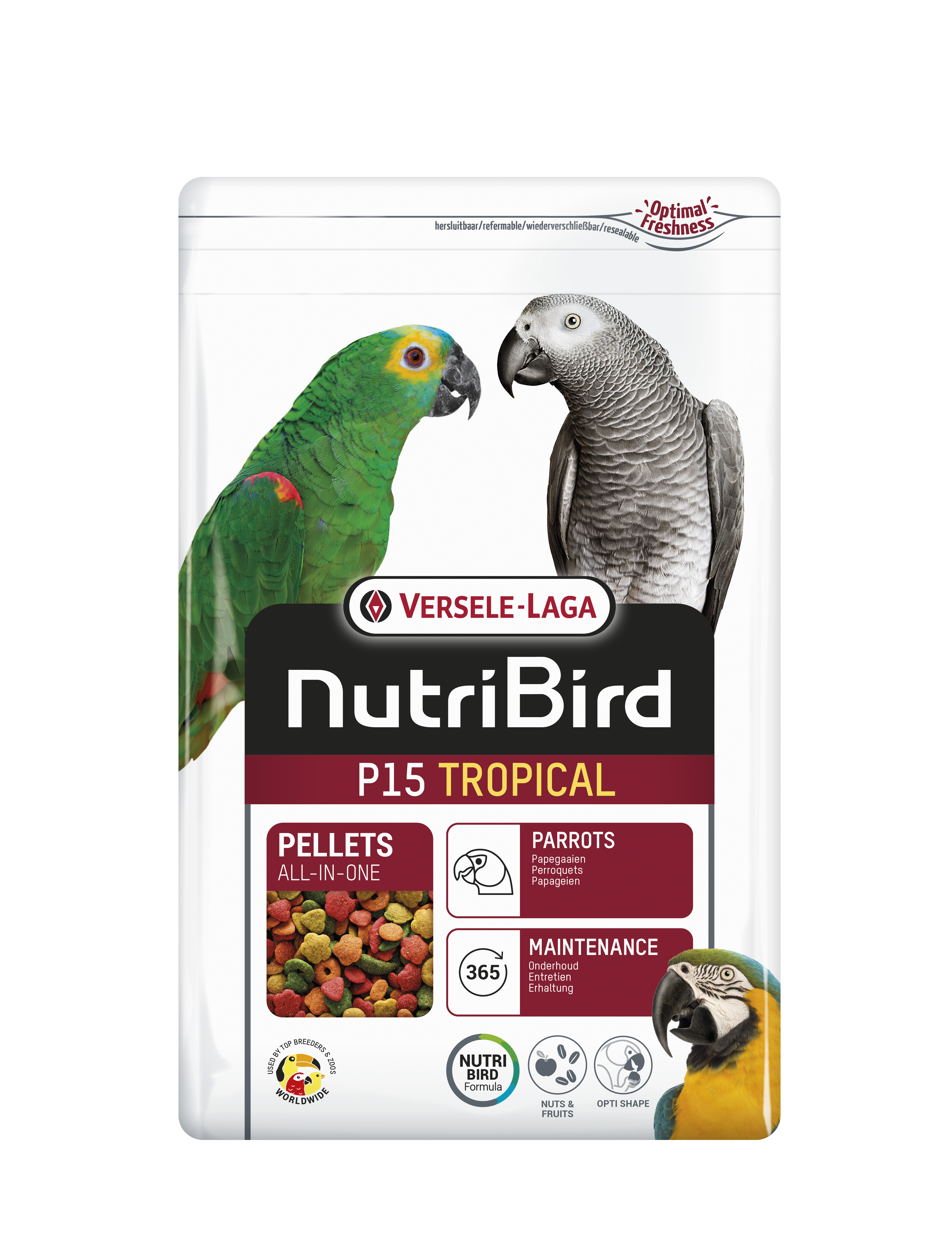NUTRIBIRD P15 TROPICAL 3 KG