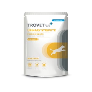 TROVET PLUS POUCH DOG URINARY STRUVITE FRESH CHICKEN 100 GR