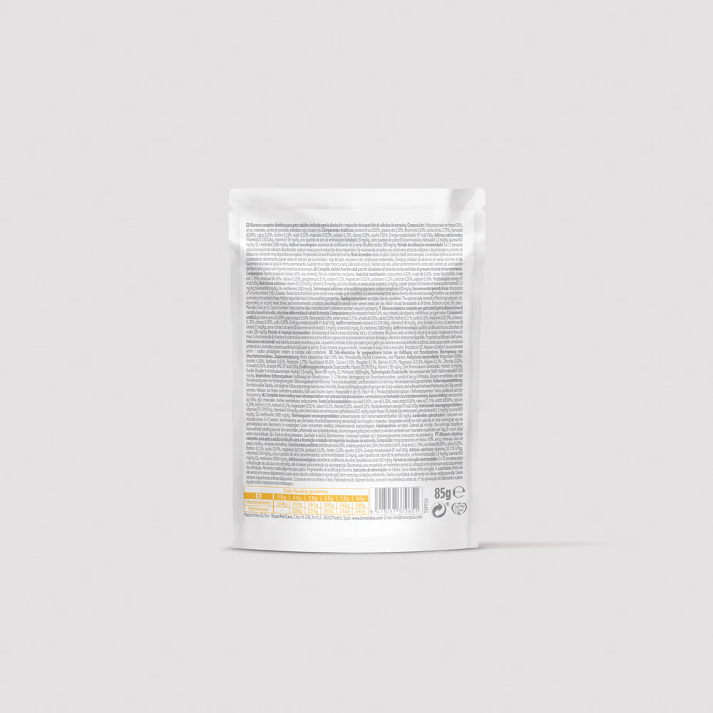 Trovet Plus | Pouch Para Problemas Urinarios Por Estruvita Para Gato | 85 g
