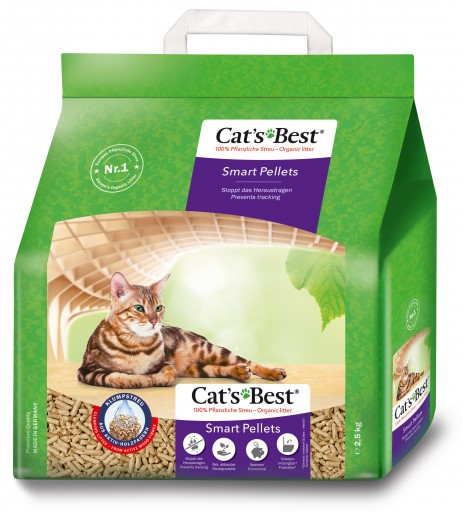 Arena para Gato Cat's Best Smart Pellets 5 L - 2,5 kg