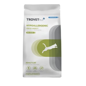 TROVET PLUS ADULT CAT HYPOALLERGENIC INSECT 2,5 KG