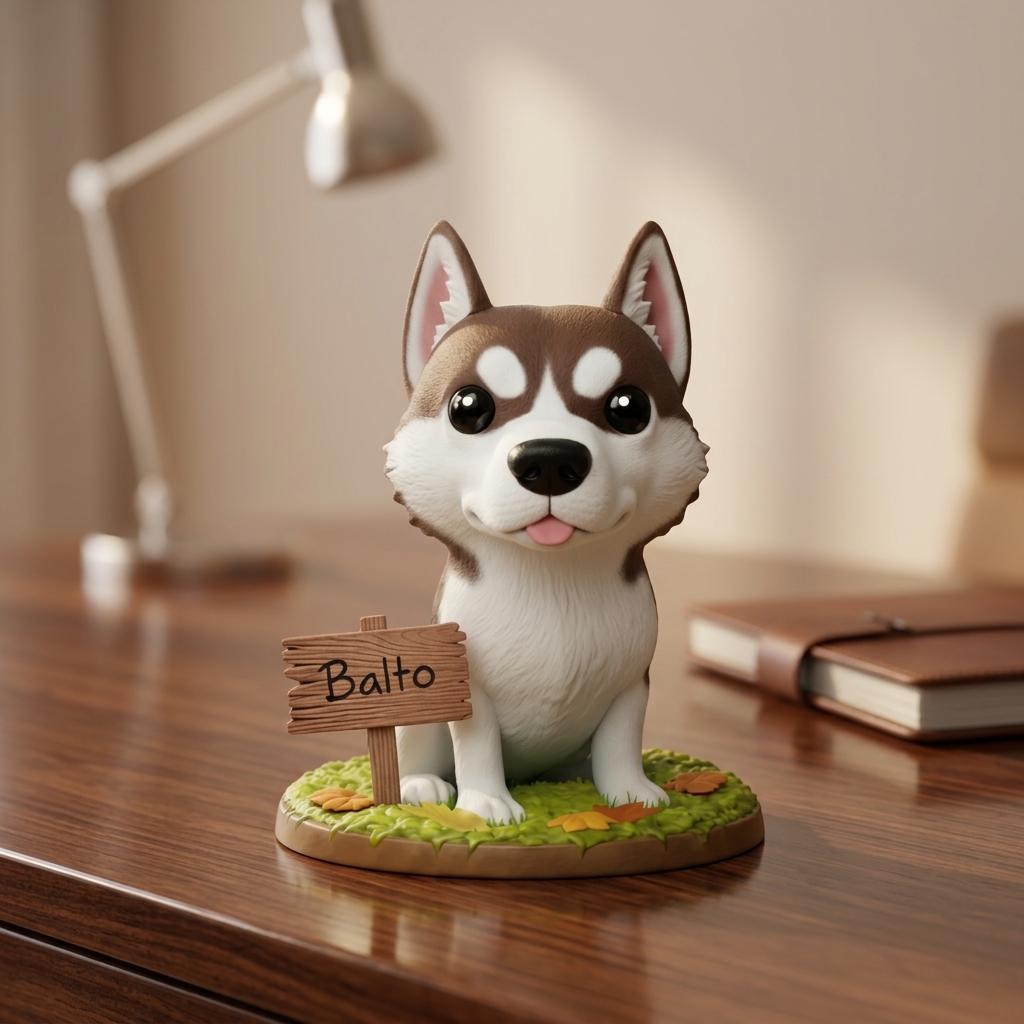 TWINPET® | Figura 3D de Mascota en Resina