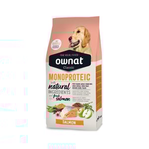 Ownat Classic Monoproteic Salmon | Pienso natural monoproteico para perros adultos