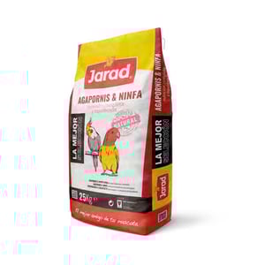 Jarad Agapornis Standard 10 kg – Mixtura Equilibrada y Nutritiva para Agapornis y Ninfas