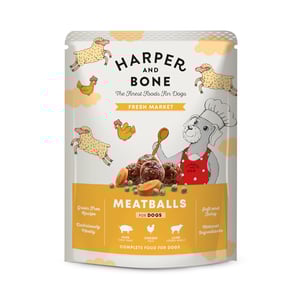 HARPER & BONE POUCH DOG FRESH MARKET Cerdo Ibérico, Pollo y Cordero 300G