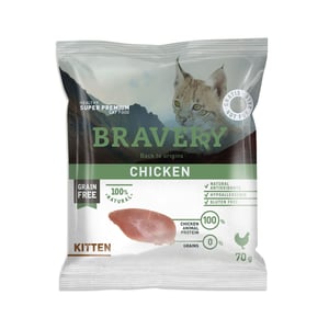 MUESTRA BRAVERY CHICKEN KITTEN 70 Gr
