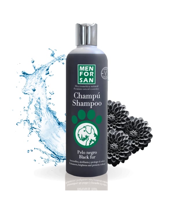 MENFORSAN CHAMPU PELO NEGRO PERROS 300 ML