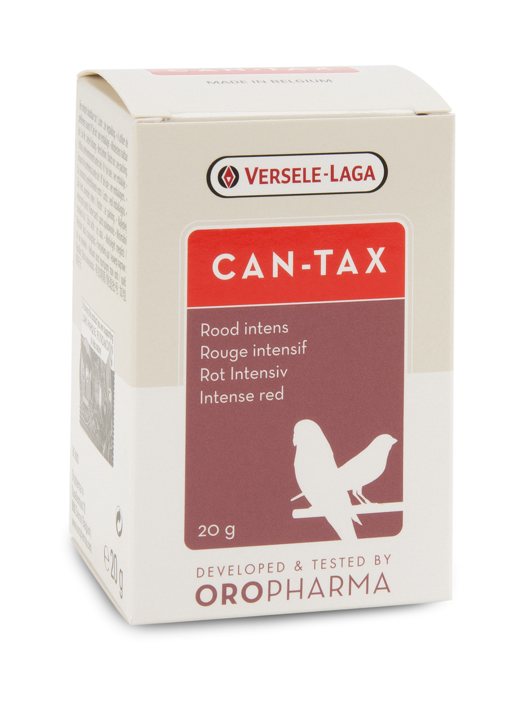 Versele Laga Can-Tax Colorante Rojo Para Canarios 20 Gr