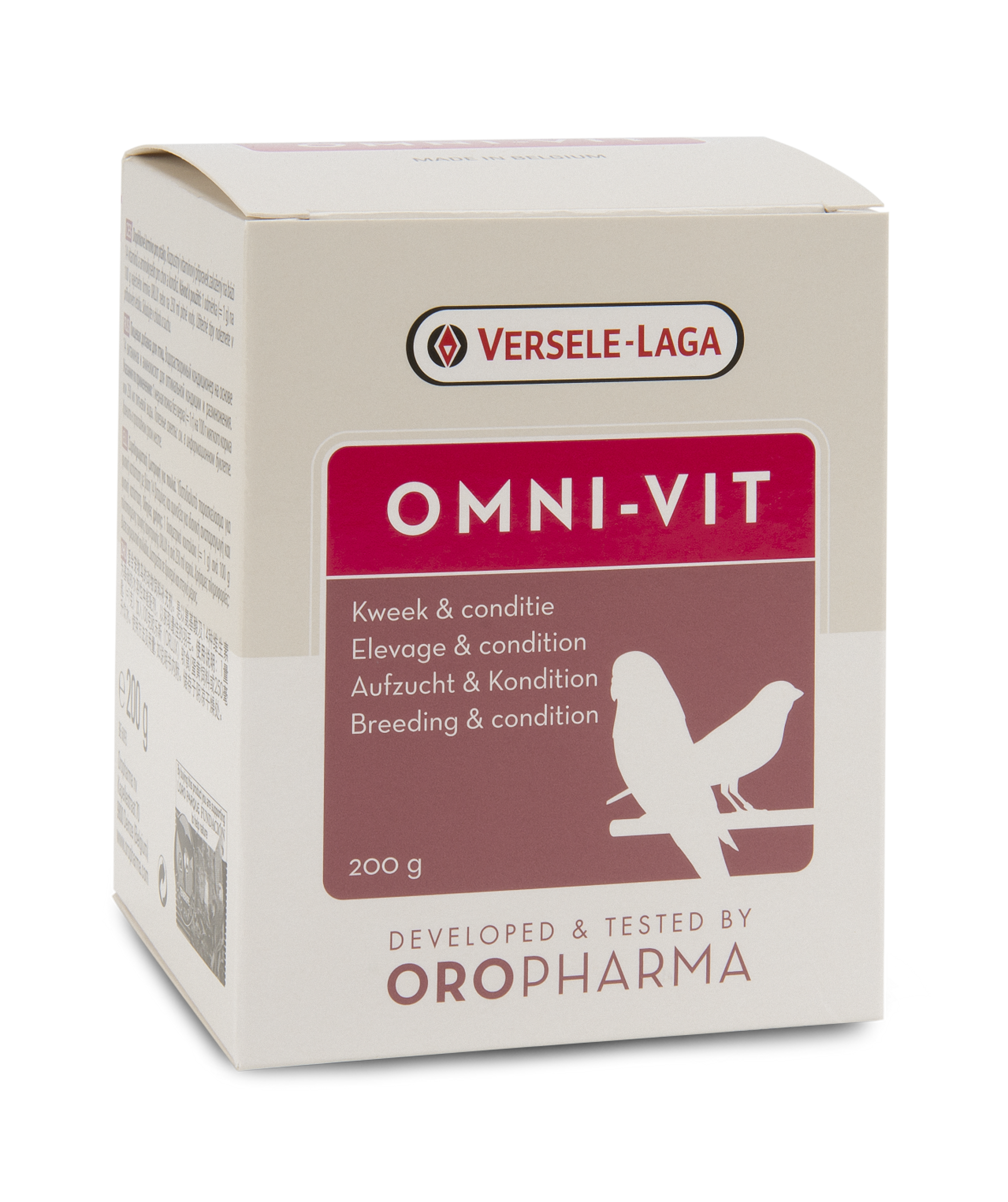 Versele Laga Omni-Vit Multivitaminico Para Pájaros 200 Gr