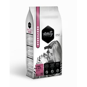 AMITY PREMIUM LAMB & RICE CATS STERILIZED 2 KG