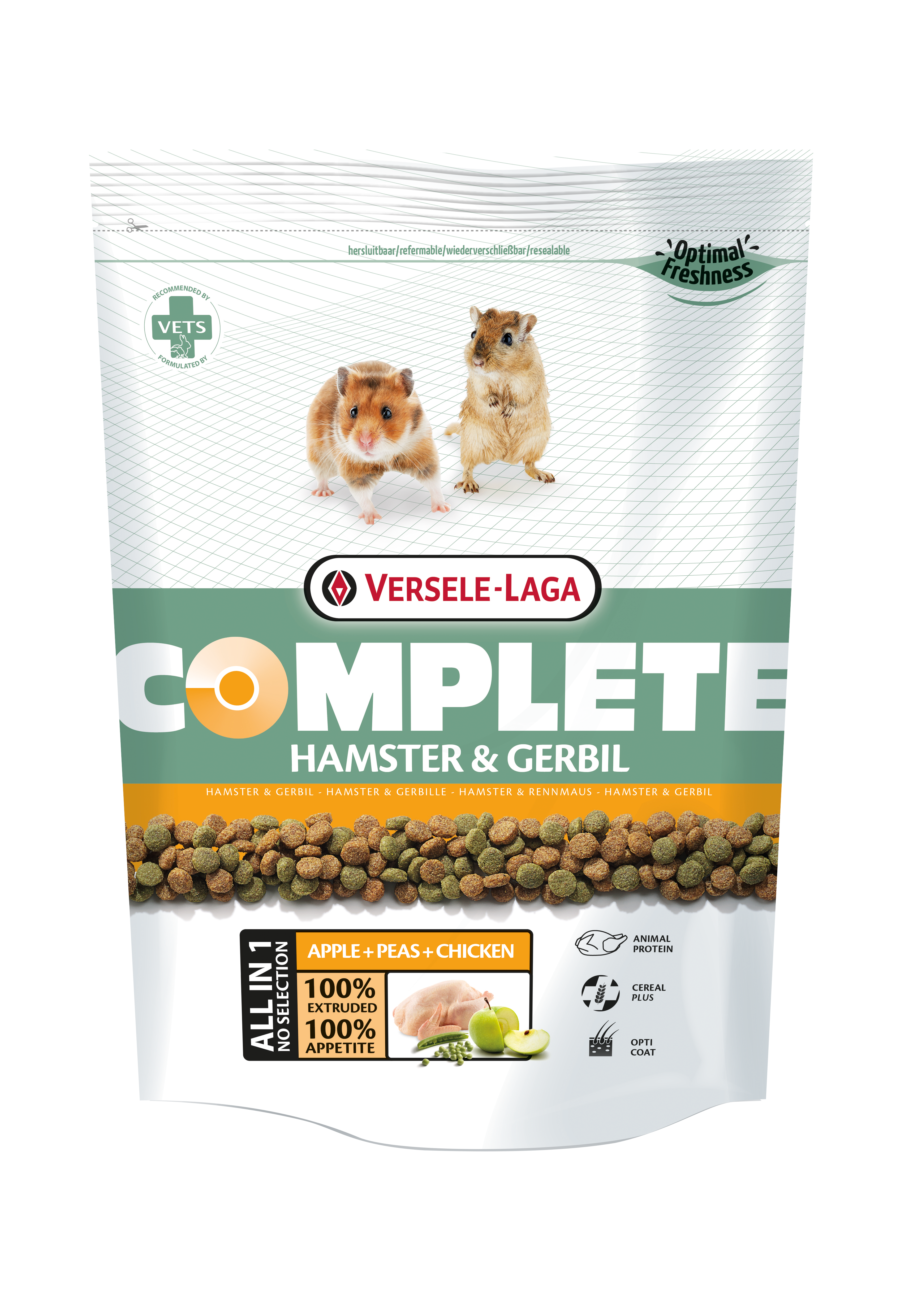 Complet Hamster Y Jerbo Pienso Para Roedores 500 Gr