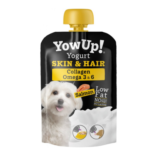 YowUp Yogurt Skin and Hair para Perros – Pack de 10 Unidades | Suplemento para Piel y Pelaje Saludables