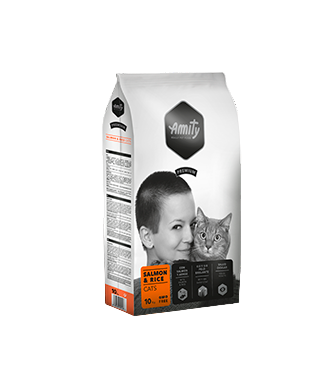 AMITY PREMIUM SALMON & RICE CATS 10 KGS