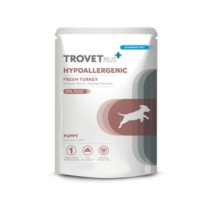 TROVET PLUS POUCH DOG PUPPY TURKEY 100 GR